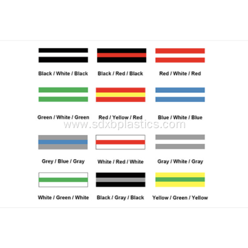 Two color HDPE sheets for playground equipment